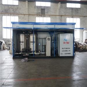 China Water Heated Emulsifying Machine , Container Loading Emulsion Bitumen Plant on sale