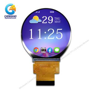 China 300nits SPI Circular Tft Lcd Display 40P Open Frame Lcd Module on sale