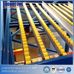 Buy cheap Carton Gravity Flow Rack System Customized with FIFO product