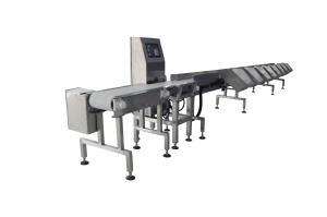 Bucket System SUS304 Weight Grader Machine 3000g Fish Grader machine