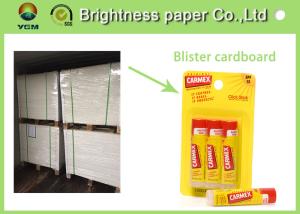 High Whiteness Blister Board Paper 350 Gsm Two Side White Ivory Cardboard