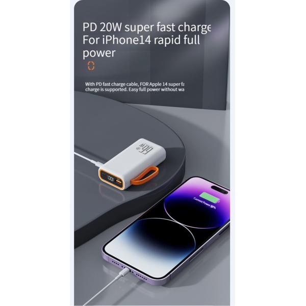 PD Power Charger Portable Power Station 22.5W 10000mAh for Mobile Phones Devices