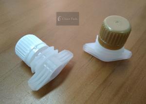 China Security Seal Screw Baby Food Pouch Tops Plastic Injection Moulding For Doypack on sale