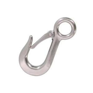 China Heavy Duty Safety Chain Hooks With Latch For Tow Crane Lift Rigging Hardware on sale