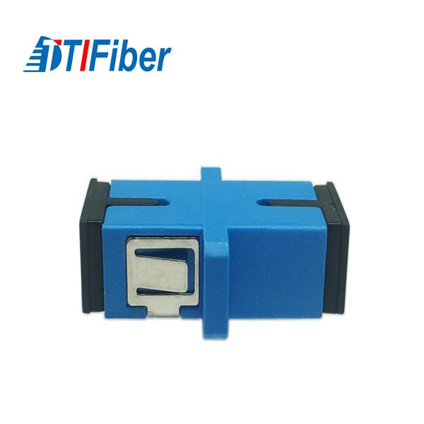 Quality Flange Coupler Fiber Optic Adapter APC UPC SC Simplex Adapter for sale