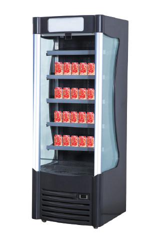 Quality Mini Beverage Open Display Fridge Open Air Display Refrigerators for sale