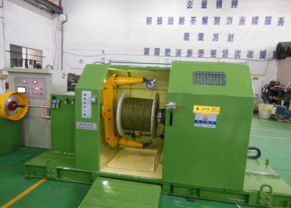 Quality Durable Cable Twisting Machine / Single Twist Core Wire Stranding Machine for sale