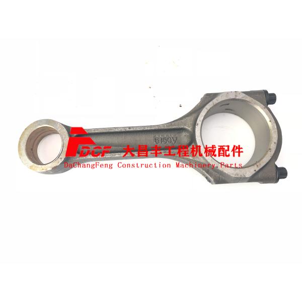 S6D125 Crankshaft Connecting Rod 6151-31-3200 6151-31-3101 With Komatsu Excavator Spare Parts