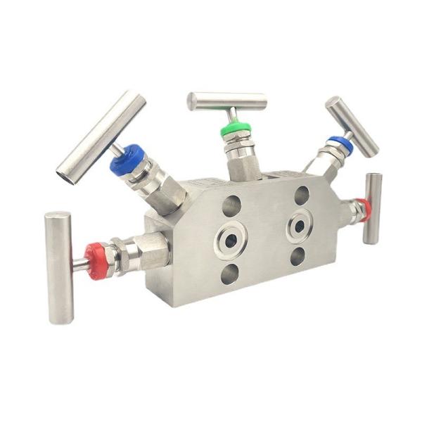 Quality 1/2 NPT Pressure Transmitter Manifold DPT Direct Mounting 5 Valve for sale