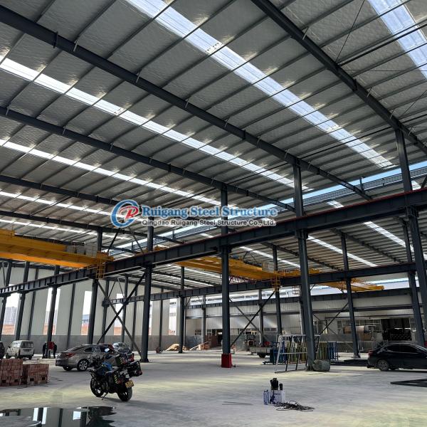 Quality Fast Install Prefab Building Steel Structure Warehouse Galvanized for sale