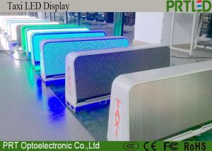 Full Color P5 Taxi Top LED Display , Car Roof Taxi Top LED Sign Board