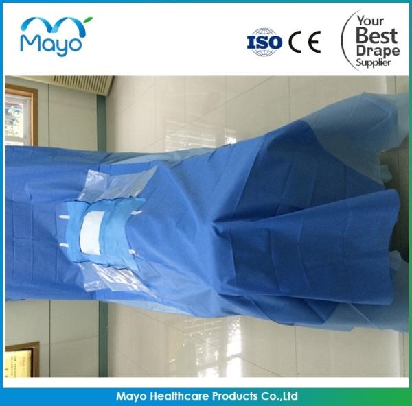 Quality Transverse Laparotomy Drape MAYO Surgical Lap Chole Drape for sale