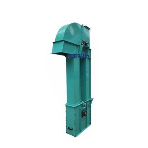 China Food Grade Carbon Steel / SS304 / 316 Chain Bucket Elevator Conveyor For Wet Sand on sale