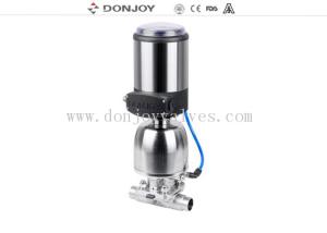 316L DONJOY Sanitary Diaphragm Valve Regulating Valve with ILTOP Positioner
