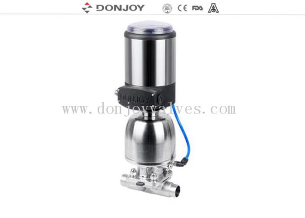 Quality 316L DONJOY Sanitary Diaphragm Valve Regulating Valve with ILTOP Positioner for sale