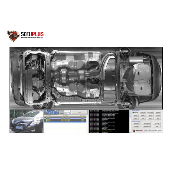 Embedded type Under Vehicle Surveillance System for under vehicle scanning