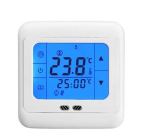 LCD Touch Screen Thermostat for Boiler Heating System