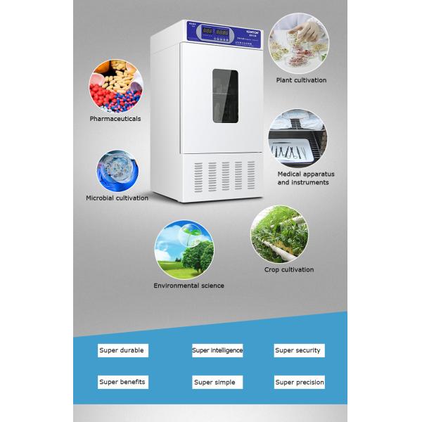 Biological Cooling Incubator LCD Computer Control Lab Microbiological Incubators
