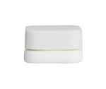 5mL Cube White Glass Concentrate Container Jar with Child Resistant Cap
