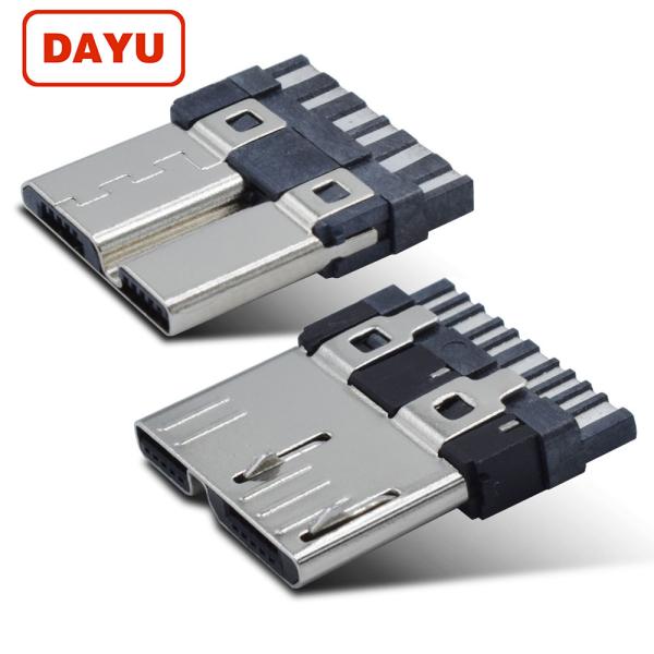 Quality Micro Usb 3.0 Connector Soldering B Male Type For Mobile & Computer for sale