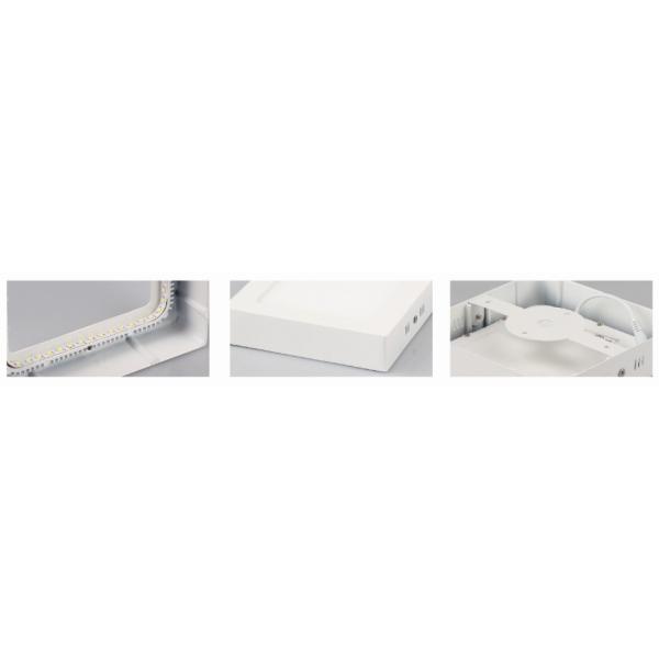 white square shape led mount panel light 24W for office lighting