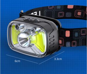 Buy cheap Lumen 8000lm LED Headlamp With Far Light Mode And Kirsite Light product