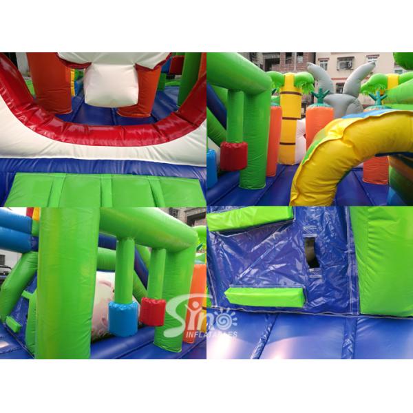 Kids Party Jungle Rabbit Inflatable Bouncy Castle For Indoor Inflatable Indoor Playground Fun