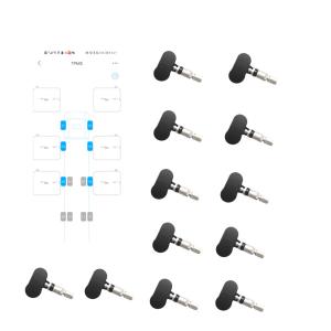 Buy cheap Twelve Sensors RF Wireless Tire Pressure Monitoring System product