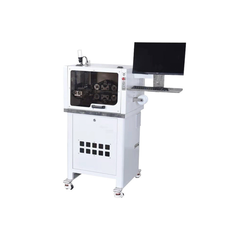 Visual Location Automated Tube Cutting Machine EVA PE Medical Hose Cutting Machine