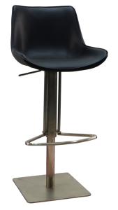 China Recyclable Leather 78cm Stainless Steel Swivel Counter Stools on sale