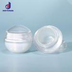 Plastic Cosmetic Cream Jar Small 5g Cream Jar Double Layer With PS Collar