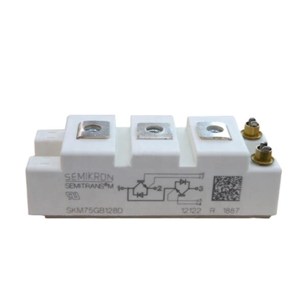 Quality Hot selling SKM75GB128D Welding Control Module Temperature Control Frequency Control IGBT Module for sale