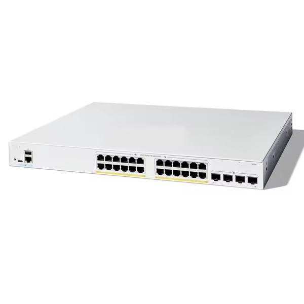 POE Function 1300 Series 24-Port GE Network Switch C1300-24P-4G 4x1G with 4x1G Speed