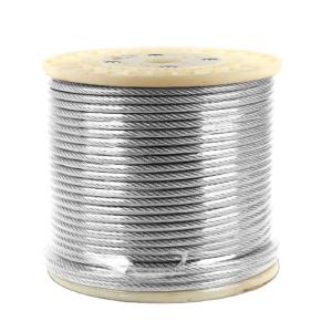 1*19 1Mm 316  Stainless Steel Wire Rope With PVC Nylon Coating Corrosion Resistance