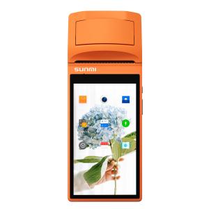 China 58mm Android Handheld POS Terminal SUNMI V1S For Online Orders on sale