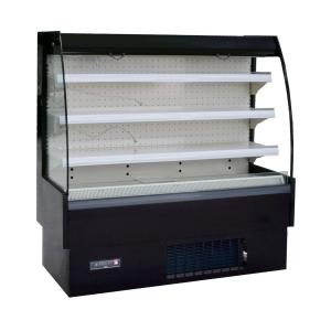 Buy cheap Open Front Refrigerated Display Case R404a With Transparent Glass Panel product