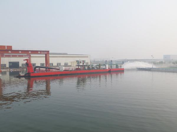 Quality River Sand Dredger CCS Certificate Hydraulic Cutter Suction Dredger For Sludge Sand Mud Dredging Under Water for sale