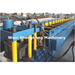 Buy cheap SGCC / SPCC Purplin Cold Roll Forming Machine for 1.5mm - 3mm C Shape Purlin product
