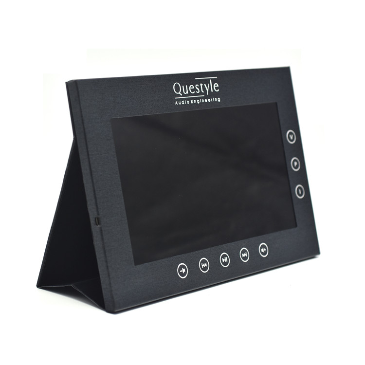 Innovative CDU(counter display unit) with HD screen video player, 10 inch counter video display instore video display
