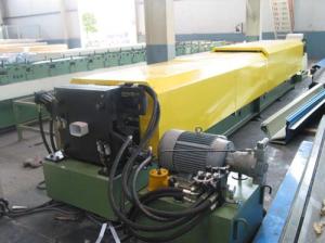 Buy cheap Strong Electric Controlling Gutter Roll Forming Machine Downspout Machine product