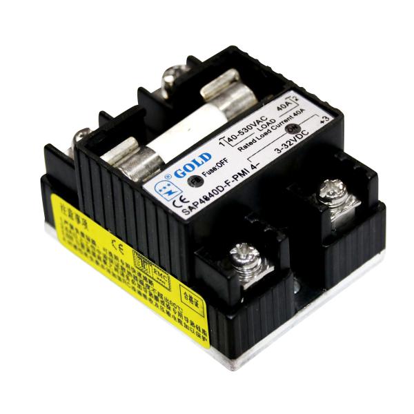 Quality Fast Switching  12V 40A DC SSR Relay Circuit  plug in type for sale
