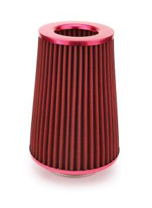 Installtion Easily Funnel Air Filter 230 Mm Height With Deep Red Color