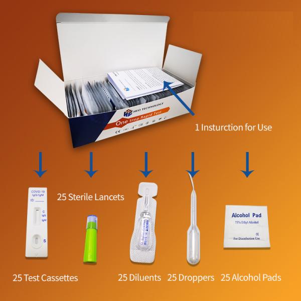 Quality 25p/Box Antigen Rapid Test Cassettes for sale