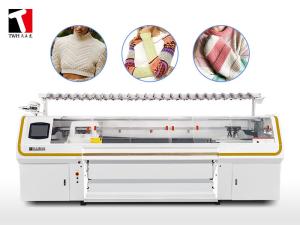 TWH Computerized Flat Knitting Machine , 52Inch 3G Automatic Knitter Machine