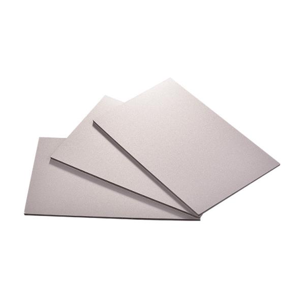 Quality Impact Resistant A2/B1 Fireproof Aluminum Composite Cladding Panel with Heat Insulation 0.065W/m2K for sale