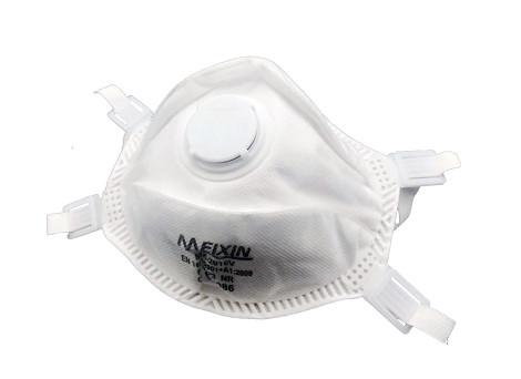 Quality Dust Protection Valved Dust Mask  FFP3 Standard Hygiene Face Mask for sale