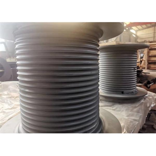 Lebus Grooved Cable Drum Multiple Winding Wire Rope Arrangement Orlderly