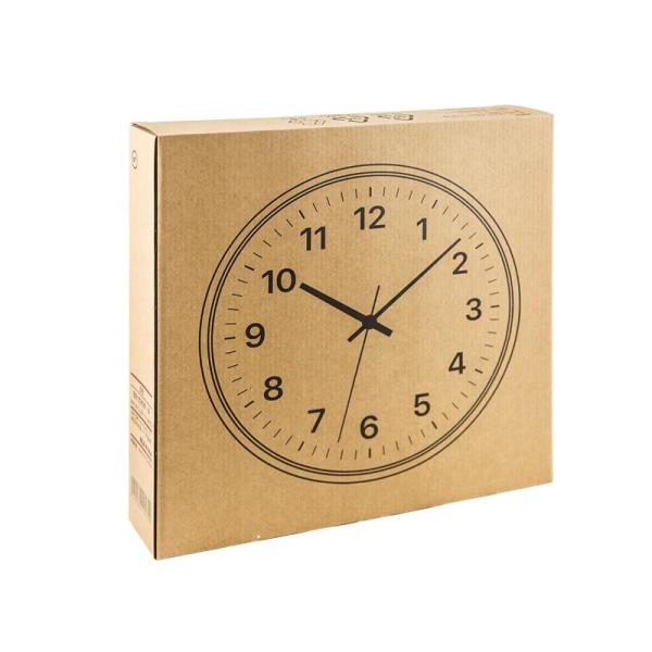 Quality Degradable Clock design Kraft Corrugated Mailers Packaging Box for sale
