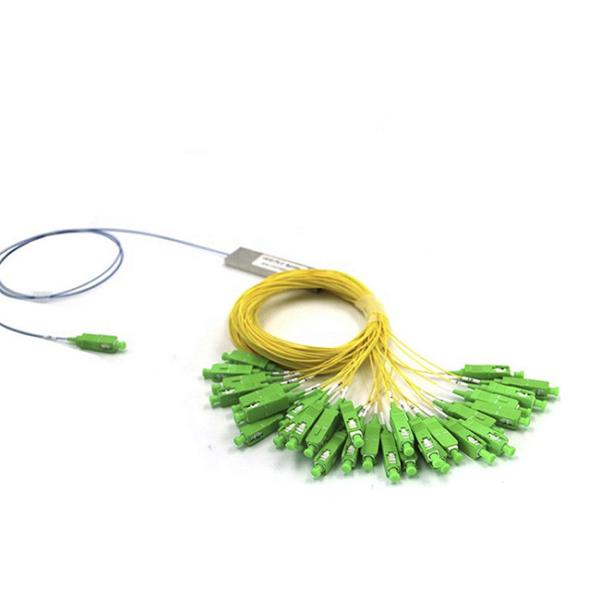 G657A1 1x32 PLC Passive Splitter Fiber Optic Steel Tube