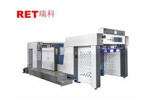 Buy cheap Efficient Paper Packing Machine , Sheet Board Heat Press Embossing Machine product